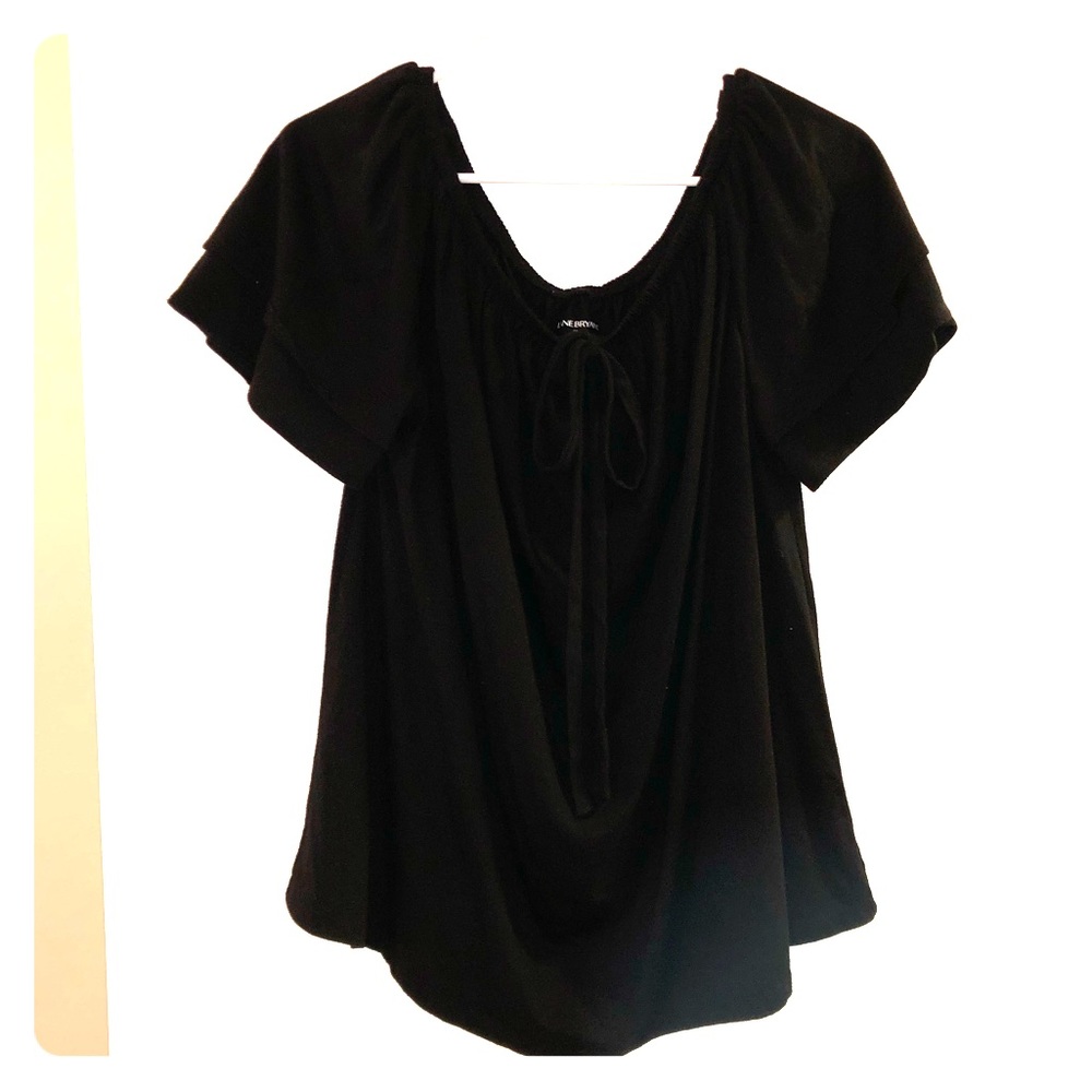 Off the shoulder Lane Bryant shirt